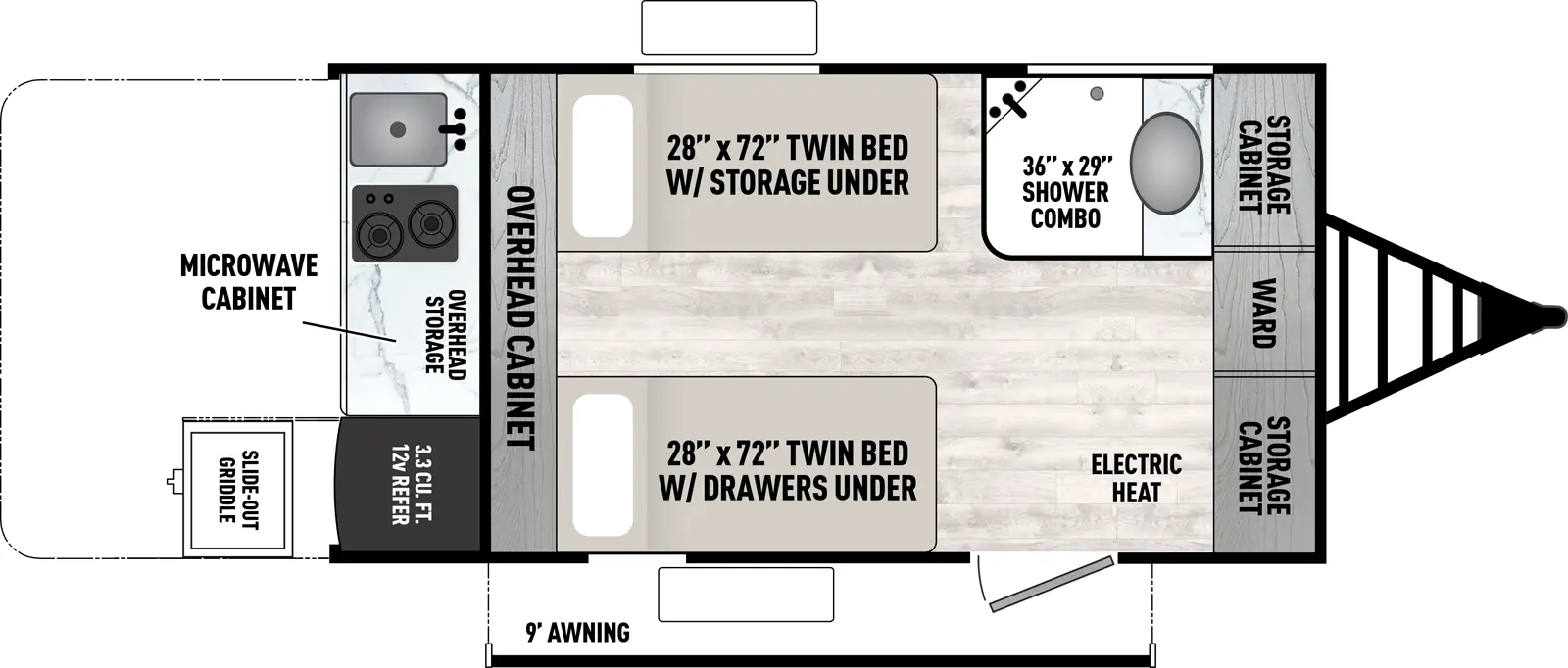 Viking Rok 11000ROK Floorplan